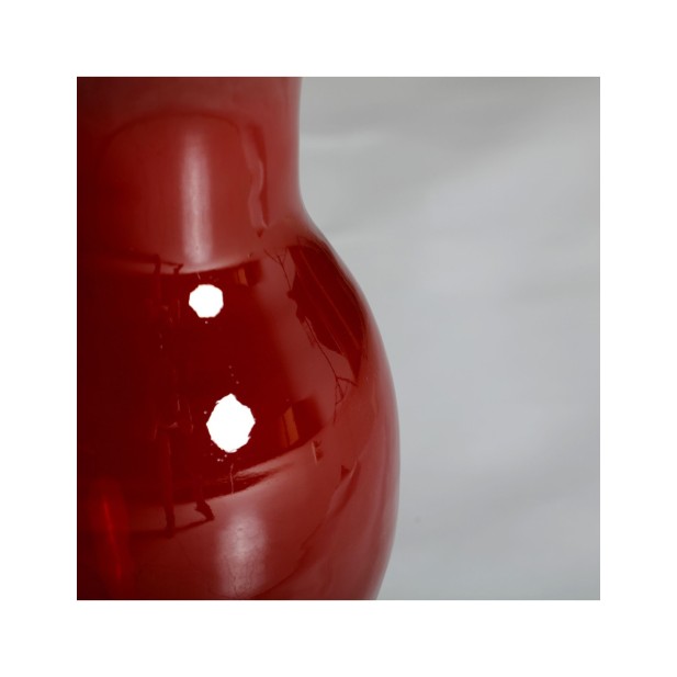 Jarrón ARITZ, Vidrio / Rojo - Kodu...