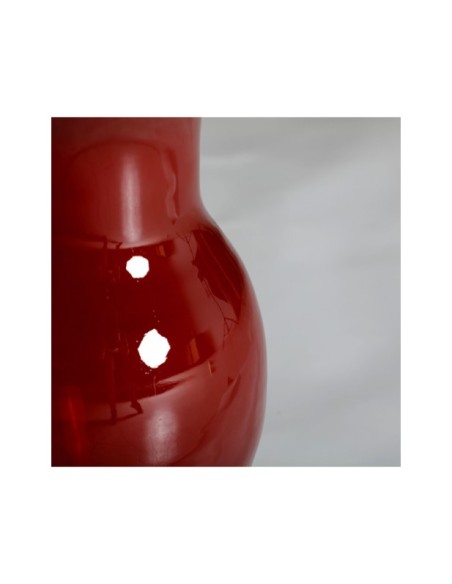 Jarrón ARITZ, Vidrio / Rojo - Kodu Home Design