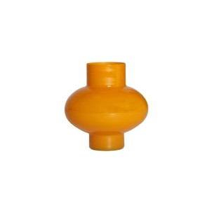 Jarrón ATIF, Vidrio / Ámbar - Kodu Home Design