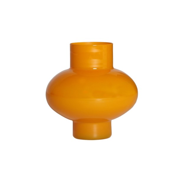 Jarrón ATIF, Vidrio / Ámbar - Kodu...