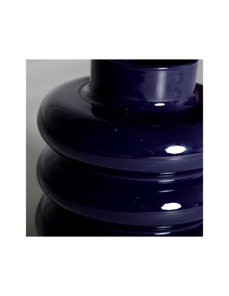 Jarrón ASLAN, Vidrio / Azul - Kodu Home Design