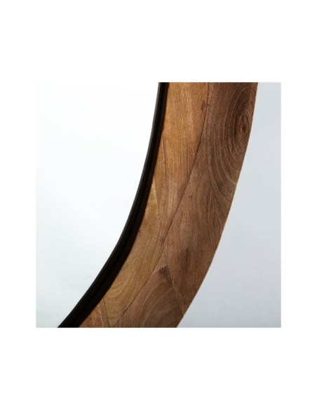 Espejo SJELD, Mango / Marrón Claro - Kodu Home Design