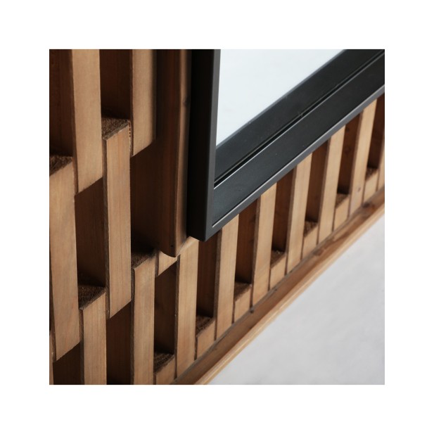 Espejo BUSK, Madera / Marrón - Kodu...