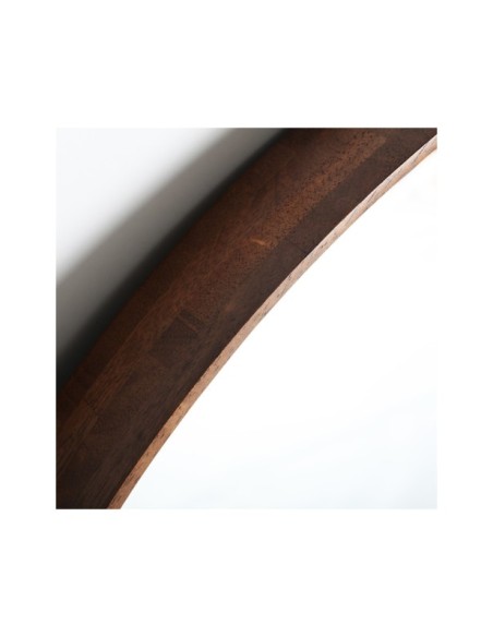 Espejo LUBECA, Madera / Marrón - Kodu Home Design
