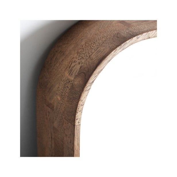 Espejo LUBECA, Madera / Marrón - Kodu...