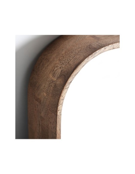 Espejo LUBECA, Madera / Marrón - Kodu Home Design