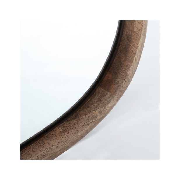 Espejo LUBECA, Madera / Marrón - Kodu...