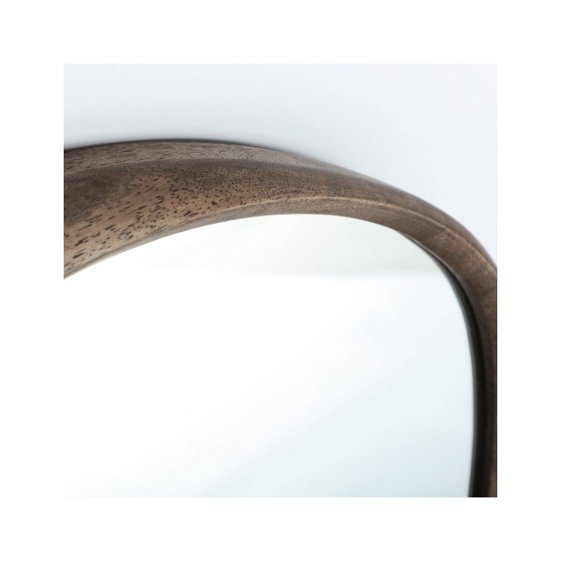 Espejo LUBECA, Madera / Marrón - Kodu...