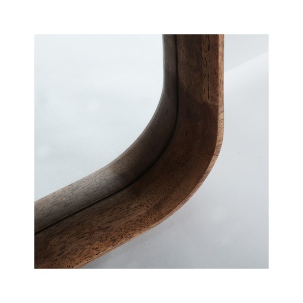 Espejo LUBECA, Madera / Marrón - Kodu...