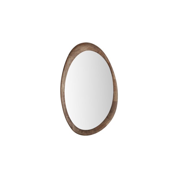 Espejo LUBECA, Madera / Marrón - Kodu...