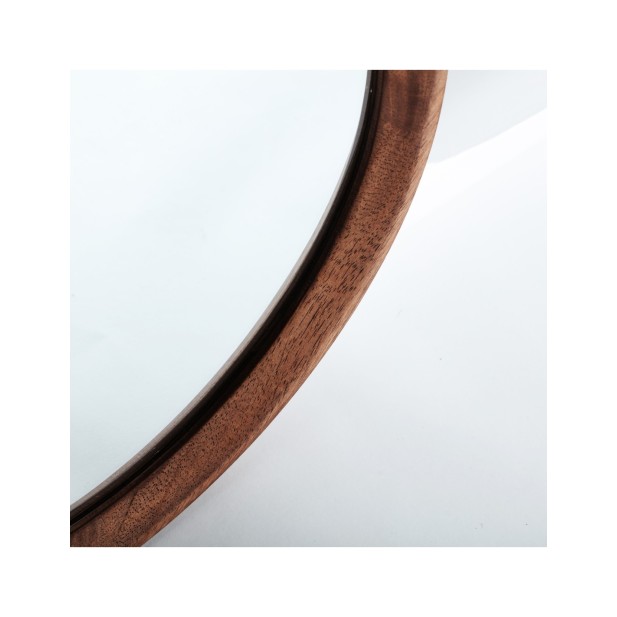 Espejo LUBECA, Madera / Marrón - Kodu...