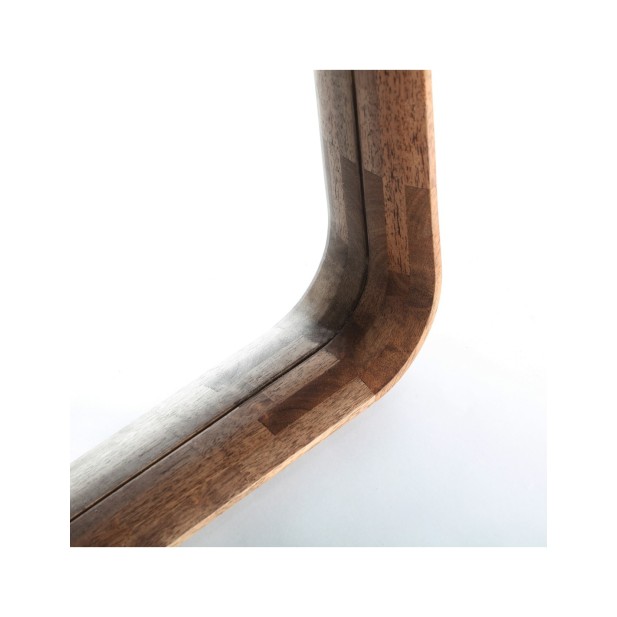 Espejo LUBECA, Madera / Marrón - Kodu...