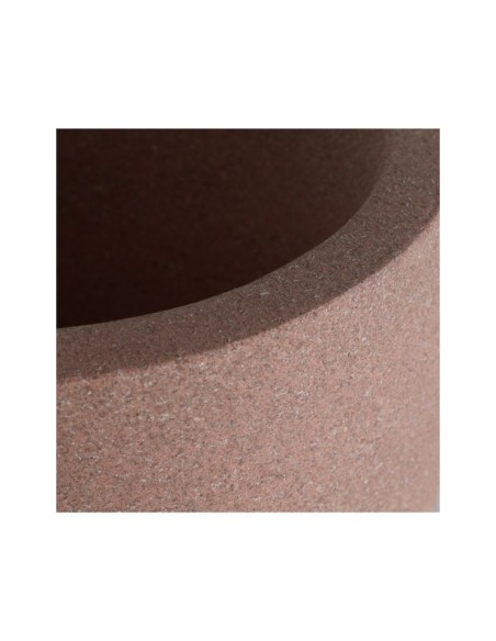 Macetero NIVOR Ø36x91 cm, Poliresina / Rosa - Kodu Home Design