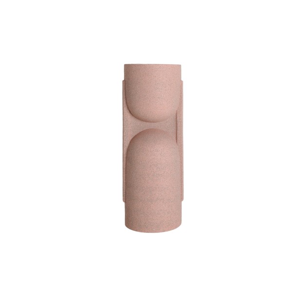 Macetero NIVOR, Poliresina / Rosa -...