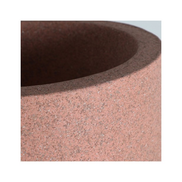 Macetero NIVOR, Poliresina / Rosa -...