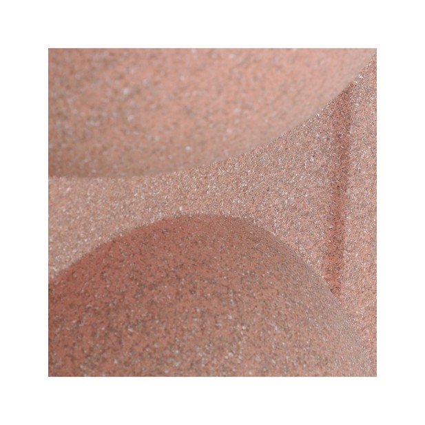 Macetero NIVOR, Poliresina / Rosa -...