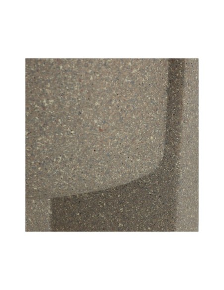 Macetero LUNOR Ø39x81 cm, Poliresina / Marrón - Kodu Home Design