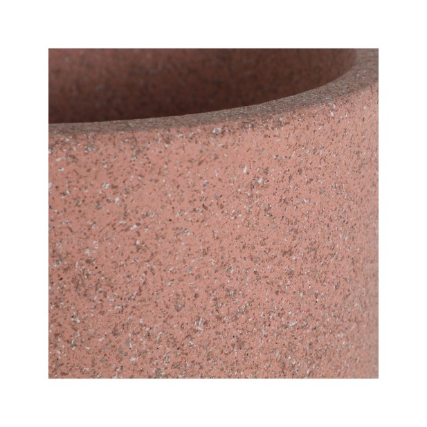 Macetero NIVOR, Poliresina / Rosa -...