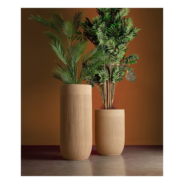 Macetero KAVAN, Poliresina / Arena -...