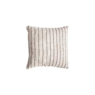 Cojín SALEHA, Algodón / Blanco Roto, Gris - Kodu Home Design