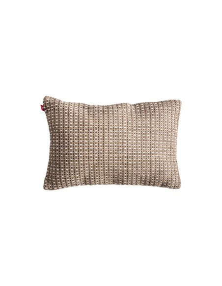 Cojín KEALE, Yute / Marrón Claro, Beige - Kodu Home Design