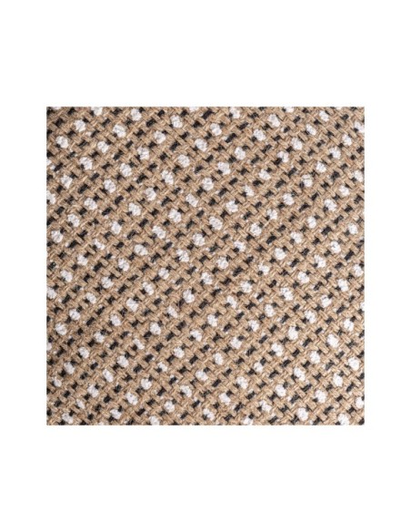 Cojín KEALE, Yute / Marrón Claro, Beige - Kodu Home Design