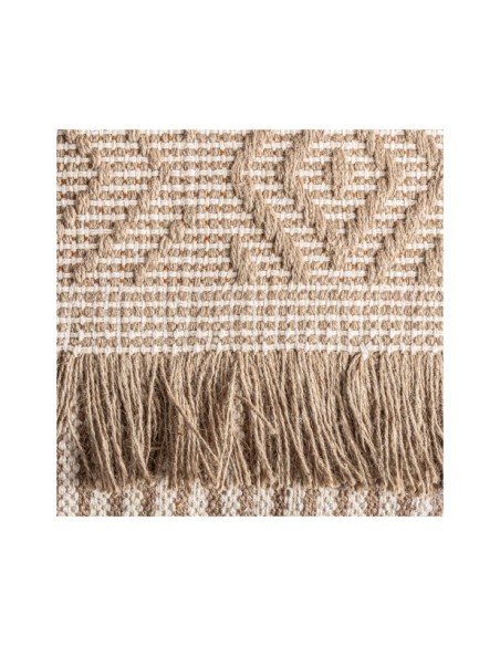 Cojín SERAFIN, Yute / Beige, Marrón - Kodu Home Design