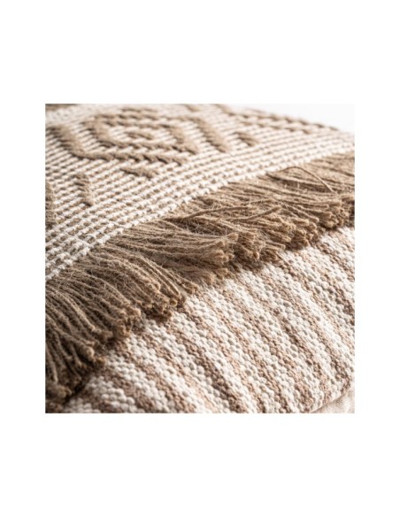 Cojín SERAFIN, Yute / Beige, Marrón - Kodu Home Design