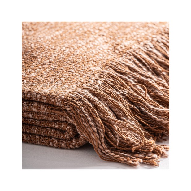 Manta Plaid BLADE, Algodón / Marrón -...