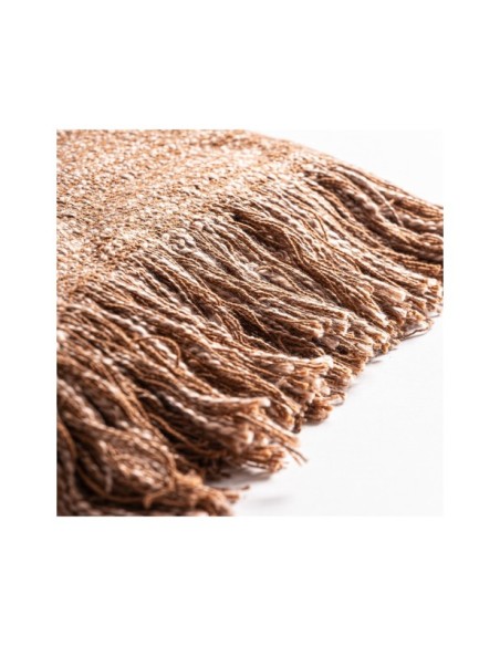 Manta Plaid BLADE, Algodón / Marrón - Kodu Home Design