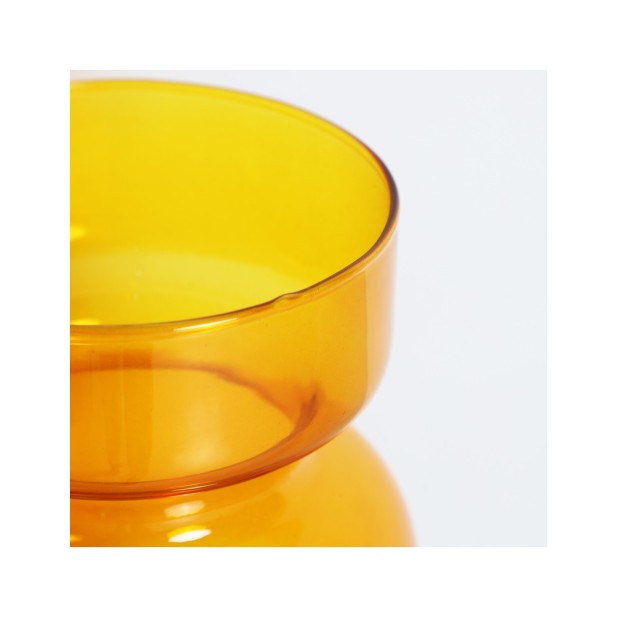 Jarrón SOLANGE, Vidrio / Ámbar - Kodu...