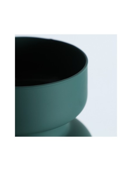 Jarrón SKARA, Vidrio / Verde - Kodu Home Design