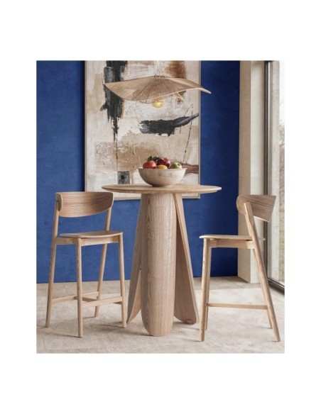 Cuadro LEVI, Lienzo / Marrón, Arena - Kodu Home Design