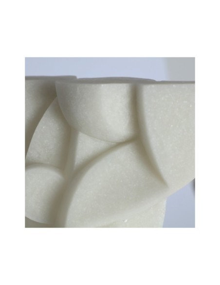 Figura Decorativa AURA, Resina / Blanco - Kodu Home Design