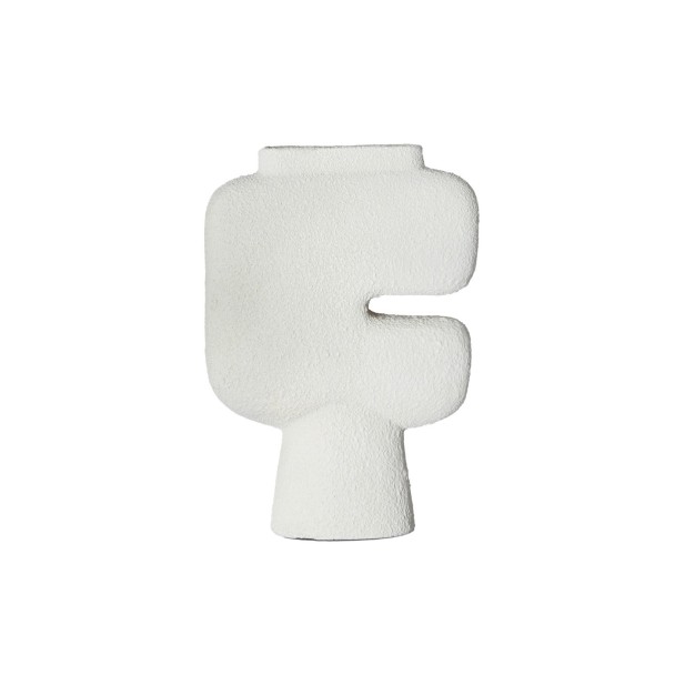 Jarrón NIVEO, Resina / Blanco - Kodu...