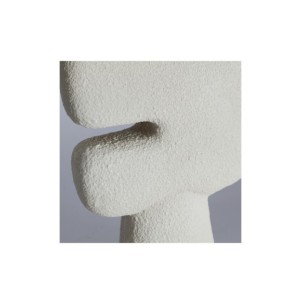 Jarrón NIVEO, Resina / Blanco - Kodu Home Design 2