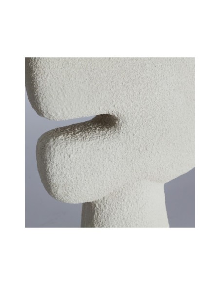 Jarrón NIVEO, Resina / Blanco - Kodu Home Design