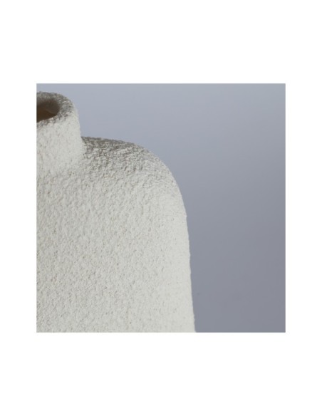 Jarrón NIVEO, Resina / Blanco - Kodu Home Design