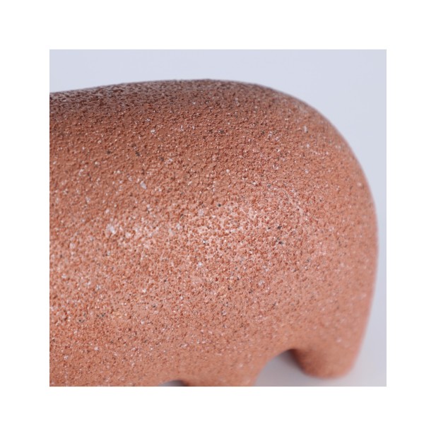 Jarrón MILO, Resina / Terracota -...