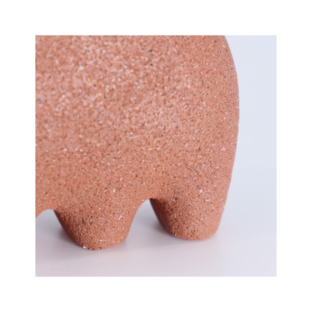 Jarrón MILO, Resina / Terracota -...