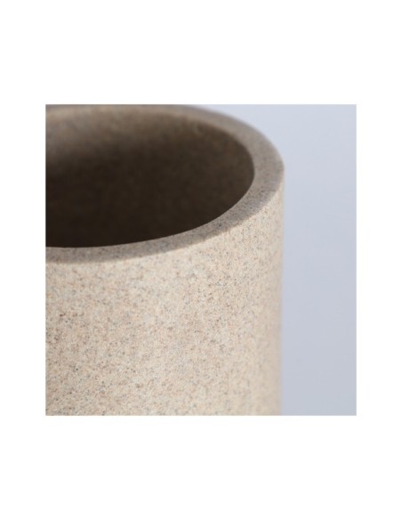 Jarrón AUBRA, Resina / Beige - Kodu Home Design