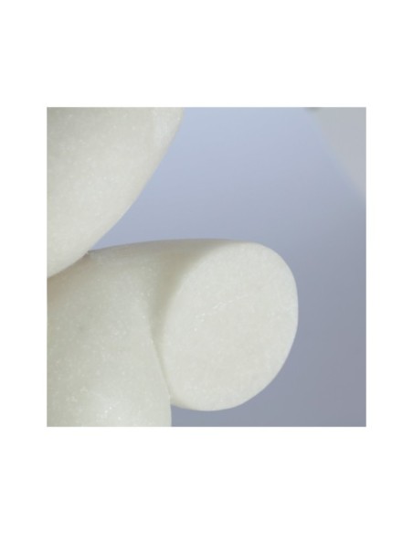 Figura Decorativa PULSE, Resina / Blanco, Negro - Kodu Home Design