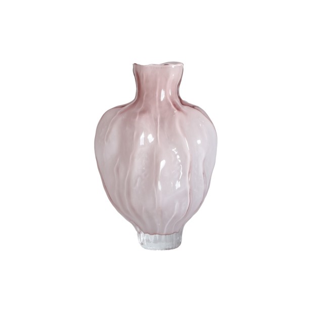 Jarrón ROSE 27x18x35 cm, Vidrio /...