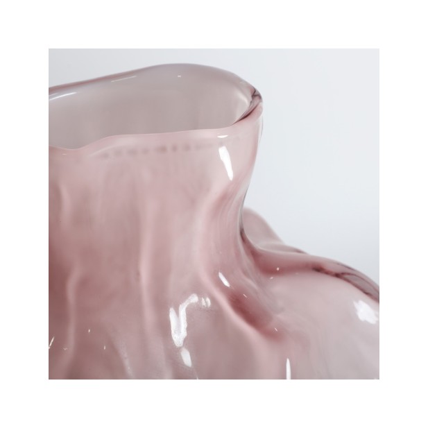 Jarrón ROSE 27x18x35 cm, Vidrio /...