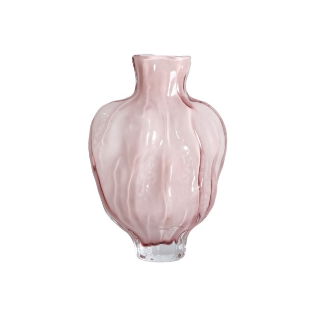 Jarrón ROSE, Vidrio / Rosa Palo -...