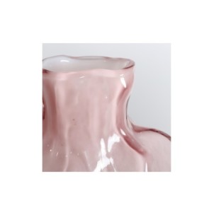 Jarrón ROSE 19x13x28 cm, Vidrio / Rosa Palo - Kodu Home... 2