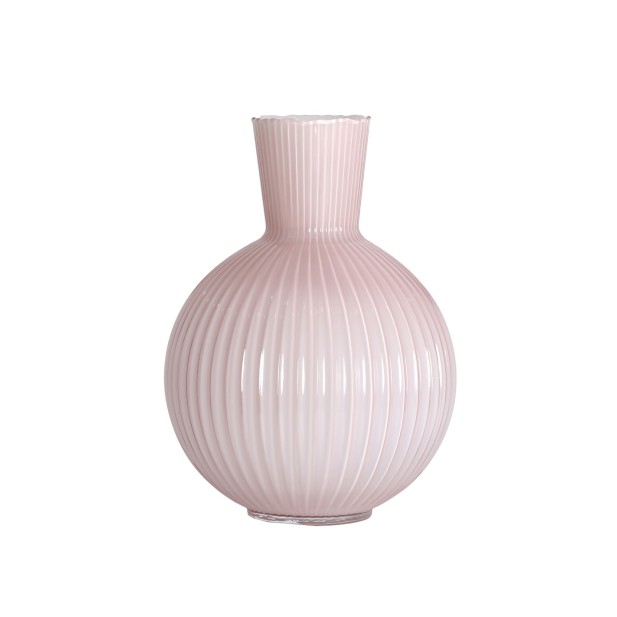 Jarrón NUDE, Vidrio / Rosa Palo -...