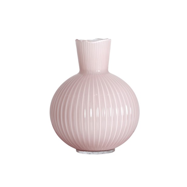 Jarrón NUDE, Vidrio / Rosa Palo -...