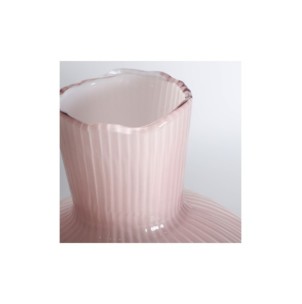 Jarrón NUDE 24x24x32 cm, Vidrio / Rosa Palo - Kodu Home... 2