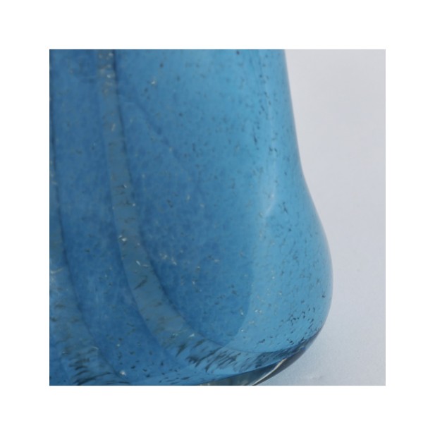 Jarrón RUISE, Vidrio / Azul, Negro -...